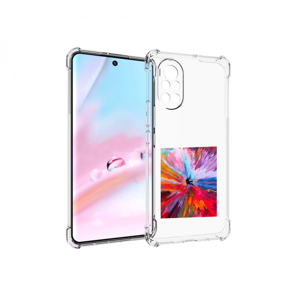 

Чехол MyPads красочный астранавт для Huawei Nova 8 (ANG-LX1), Прозрачный, Tocco