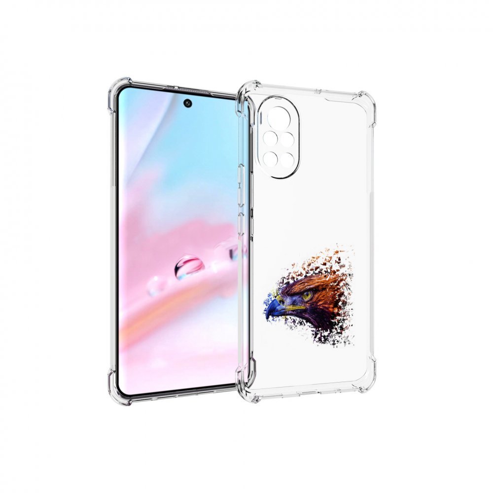 

Чехол MyPads красочный орел для Huawei Nova 8 (ANG-LX1), Прозрачный, Tocco