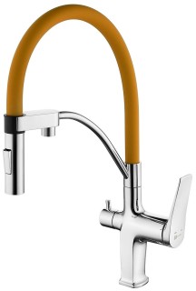 

Смеситель для раковины Lemark Comfort LM3074C-Orange