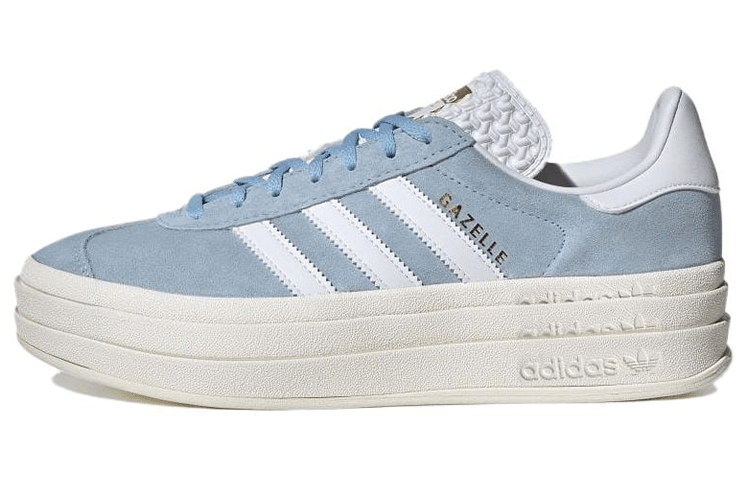 

Кеды унисекс Adidas Gazelle Bold голубые 38 EU, Голубой, Gazelle Bold
