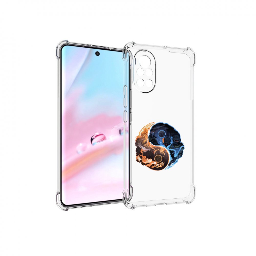 

Чехол MyPads кс-го-инь-янь для Huawei Nova 8 (ANG-LX1), Прозрачный, Tocco