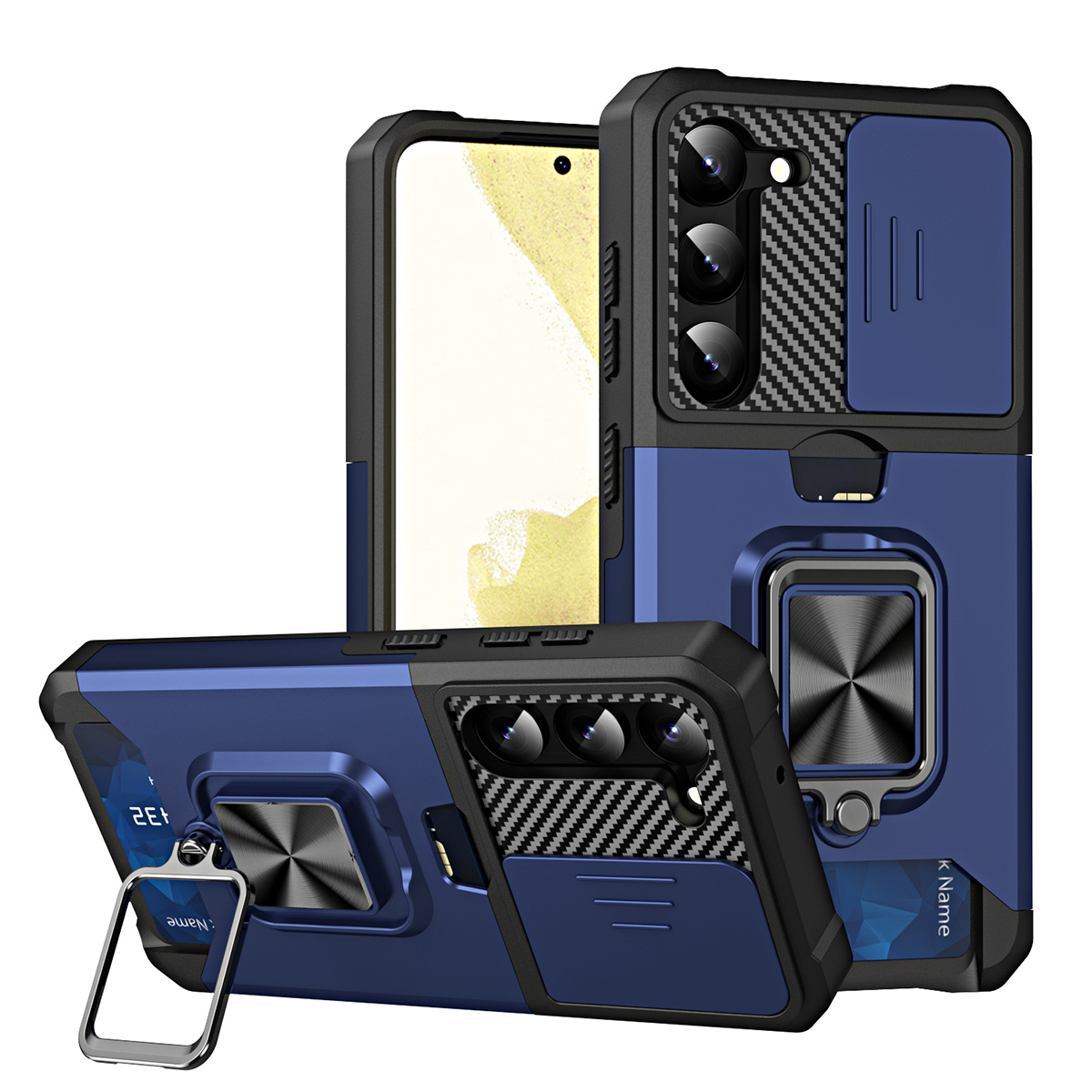 

Противоударный чехол Сard Reader Case для Samsung Galaxy S23, синий, Сard Reader Case