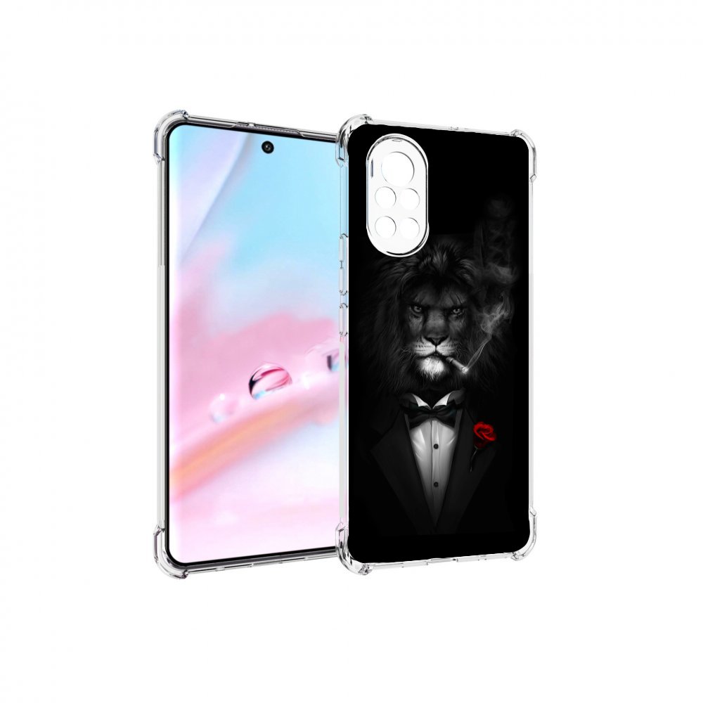 

Чехол MyPads лев-в-темноте-с-сигаретой мужской для Huawei Nova 8 (ANG-LX1), Прозрачный, Tocco