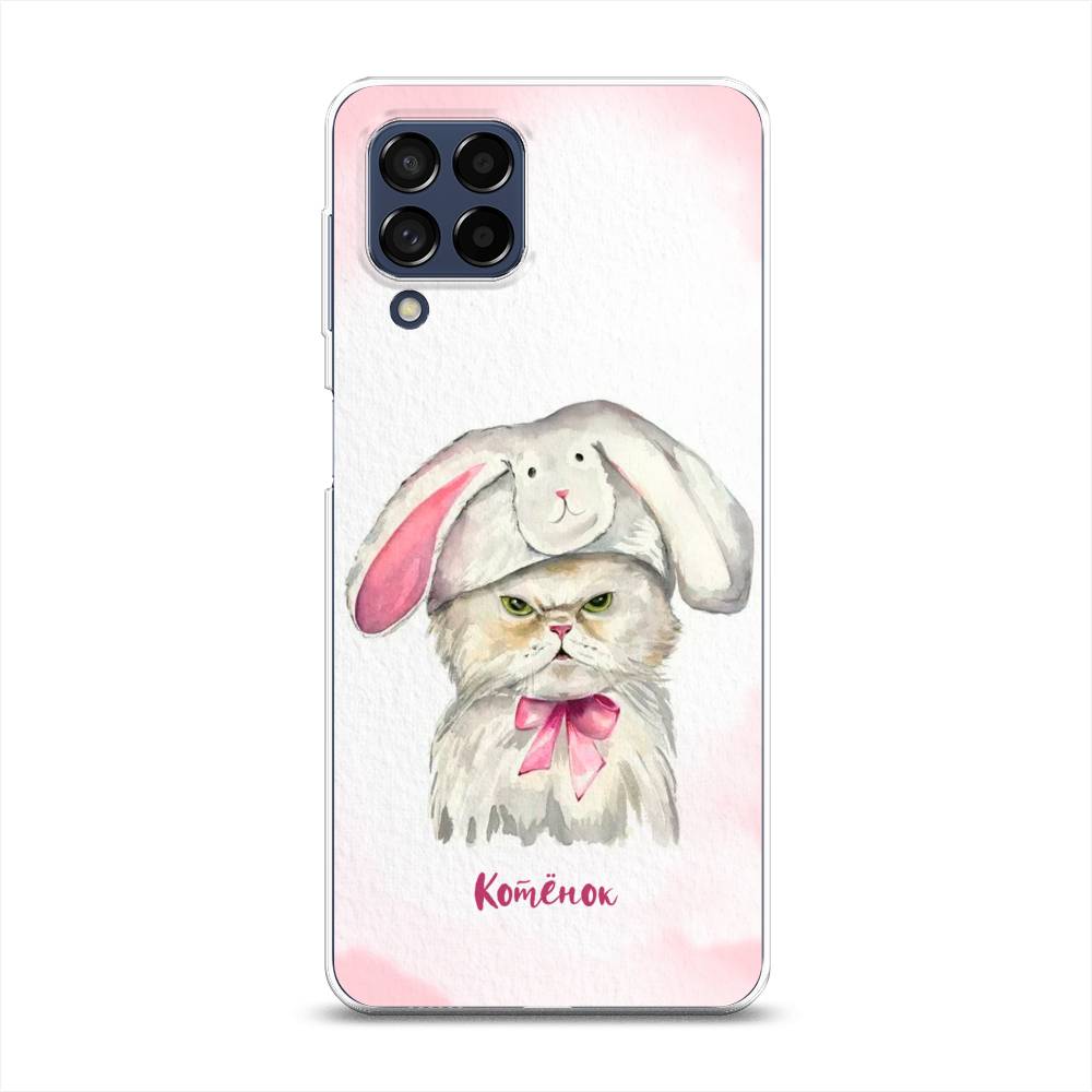 

Чехол на Samsung Galaxy M53 "Мой котёнок", Розовый;серый, 2105850-1