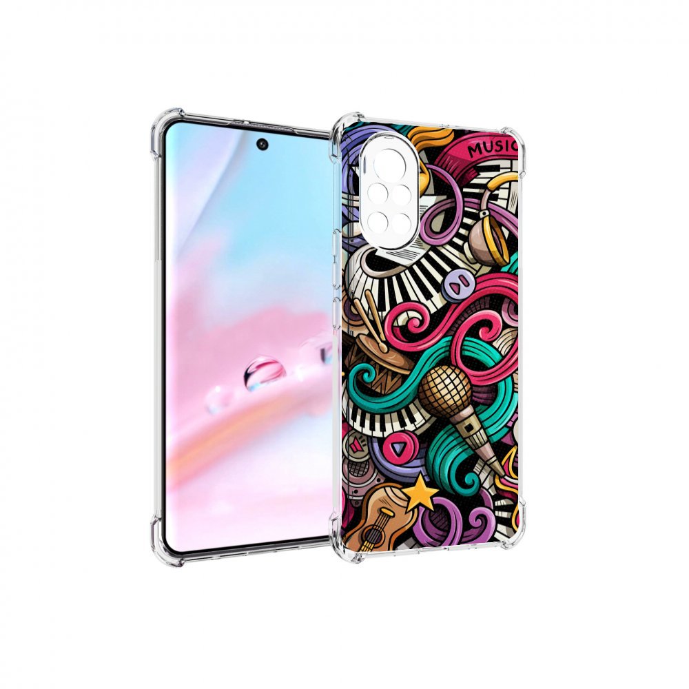 Чехол MyPads любимая-музыка для Huawei Nova 8 (ANG-LX1)