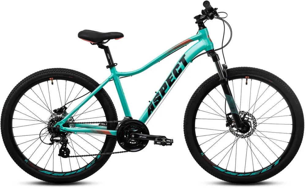 

Велосипед ASPECT Oasis HD 26"-14,5"-22г (бирюзово-розовый), Oasis HD