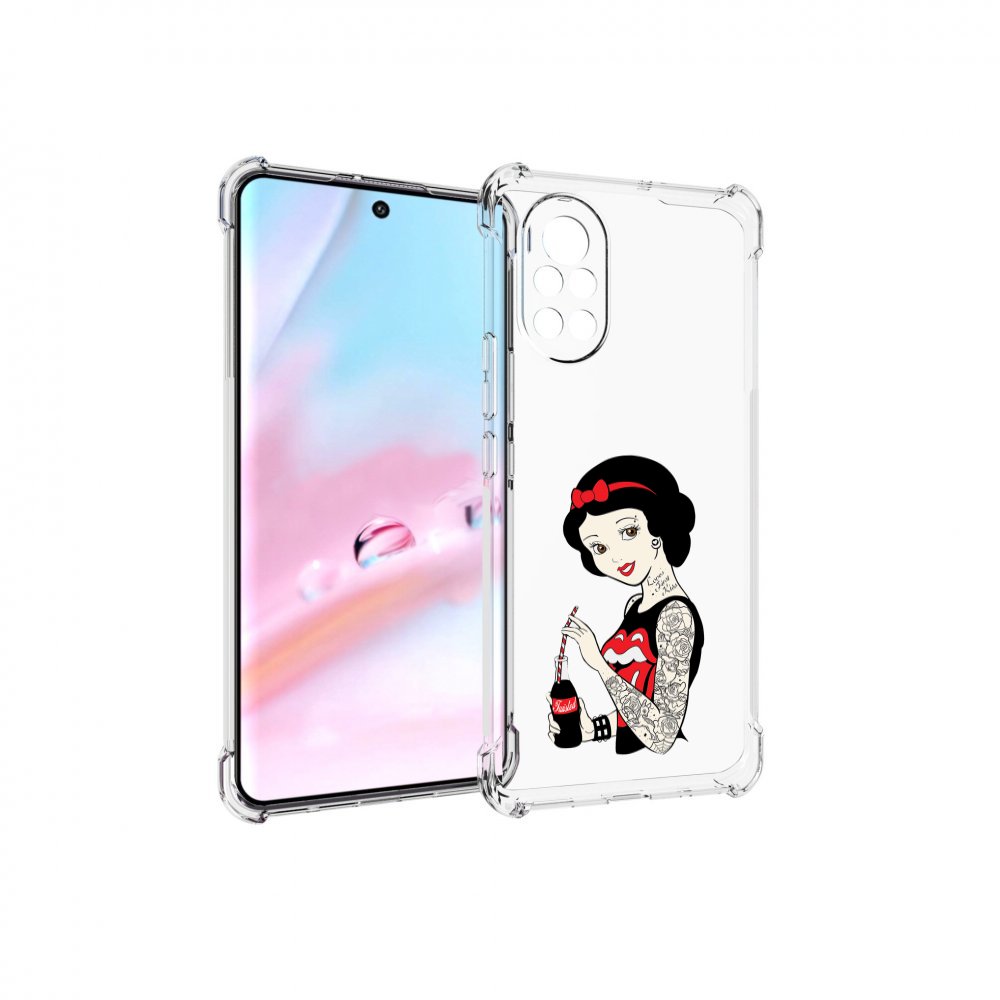 

Чехол MyPads любительница-колы женский для Huawei Nova 8 (ANG-LX1), Прозрачный, Tocco