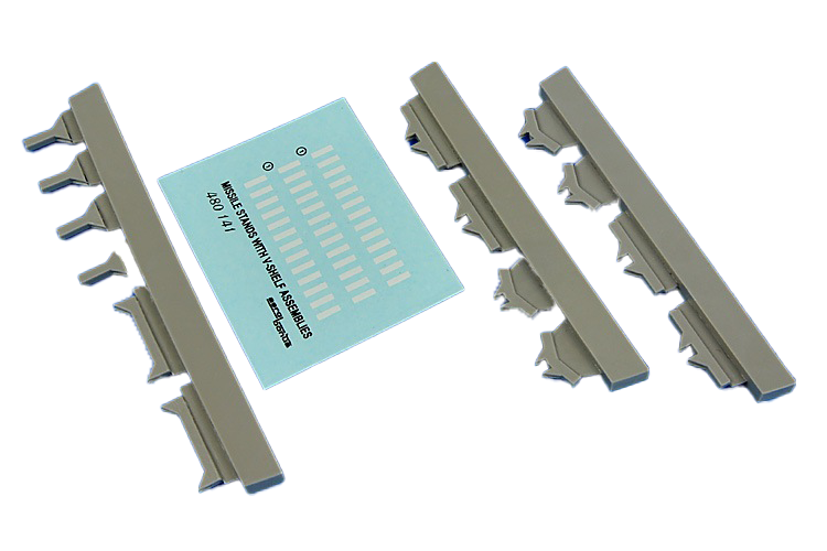 

Набор дополнений Aires 1/48 USAF Missile maintenance stands with V shelf assemblie 480 141