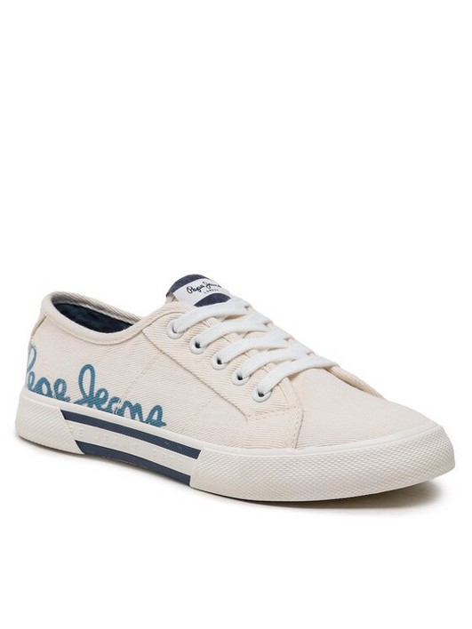 

Кеды женские Pepe Jeans Brady Denim W PLS31438 белые 37 EU (доставка из-за рубежа), Белый, Brady Denim W PLS31438