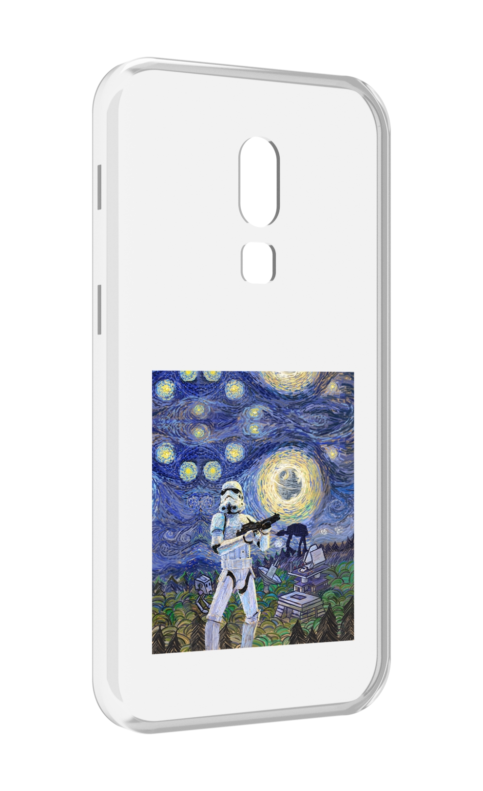 

Чехол Mypads Star Wars Звездная Ночь Для Meizu V8, Прозрачный, Tocco