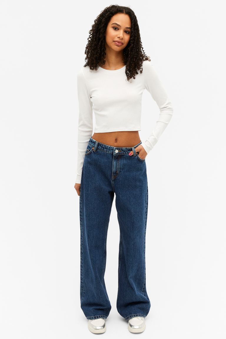 

Джинсы женские Monki 1084052001 синие 32 (доставка из-за рубежа), 1084052001