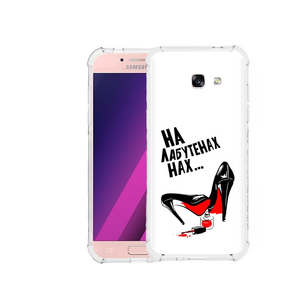 

Чехол MyPads Tocco для Samsung Galaxy A5 на лабутенах (PT51293.578.493), Прозрачный, Tocco