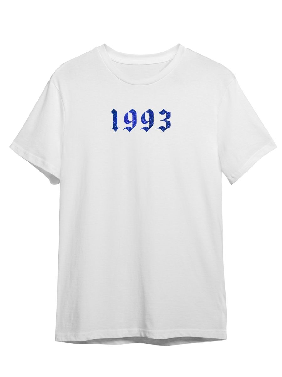 

Футболка унисекс Каждому Своё 1993/Год рождения/С др RAYR9GB белая M, Белый, "1993/Год рождения/С др" RAYR9GB