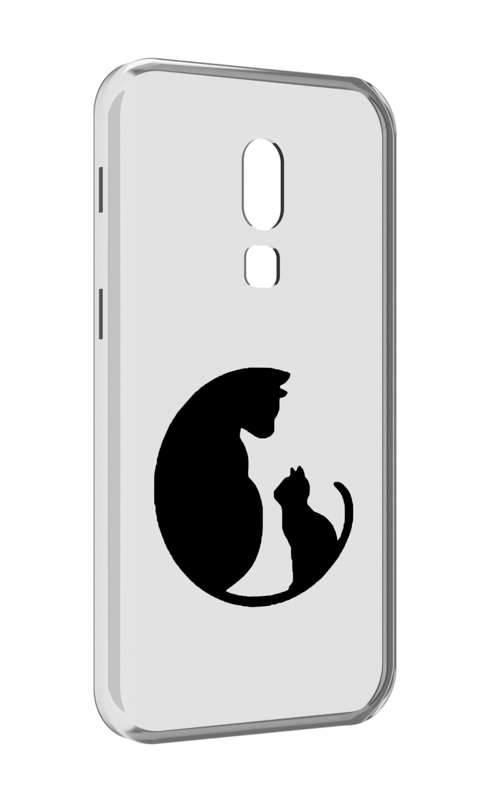 

Чехол MyPads коты в полукруге для Meizu V8, Прозрачный, Tocco