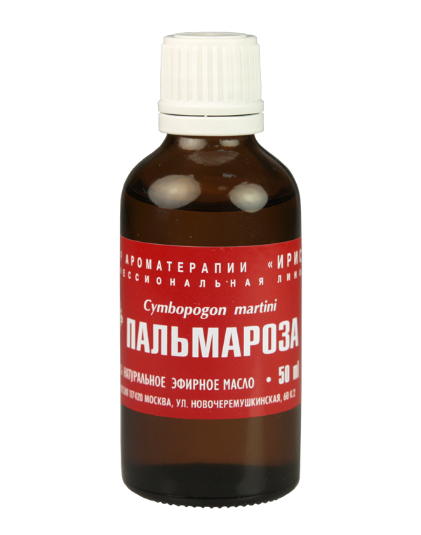 

Эфирное масло пальмарозы, 50 мл