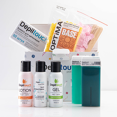 фото Набор для депиляции depiltouch professional beauty box wax depilation