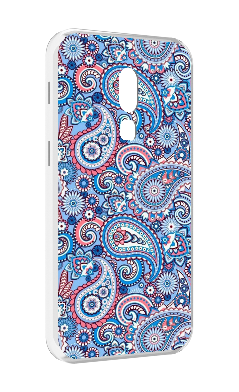 

Чехол MyPads красивый голубой арнамент для Meizu V8, Прозрачный, Tocco