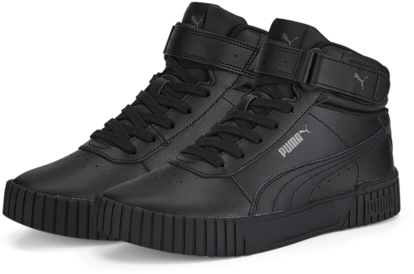 

Кеды женские PUMA Carina 2.0 Mid черные 7 UK, Черный, Carina 2.0 Mid