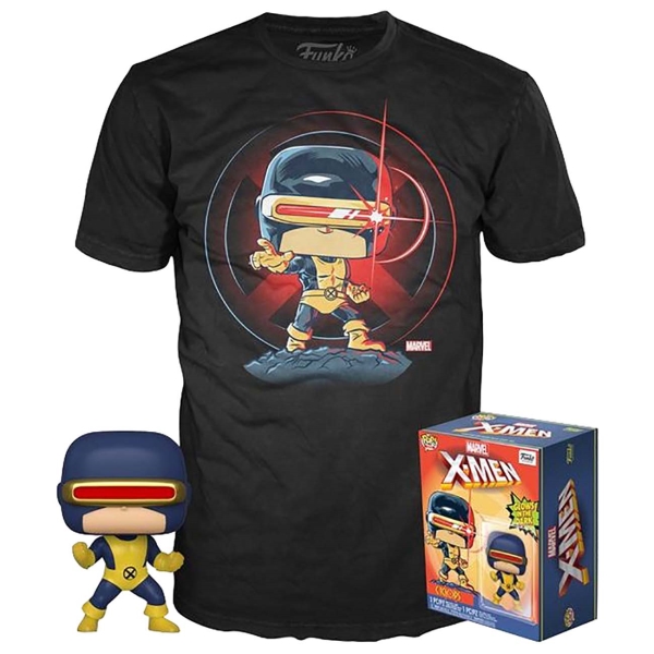 фото Футболка funko pop and tee:marvel 80th:first appear. cyclops (m)