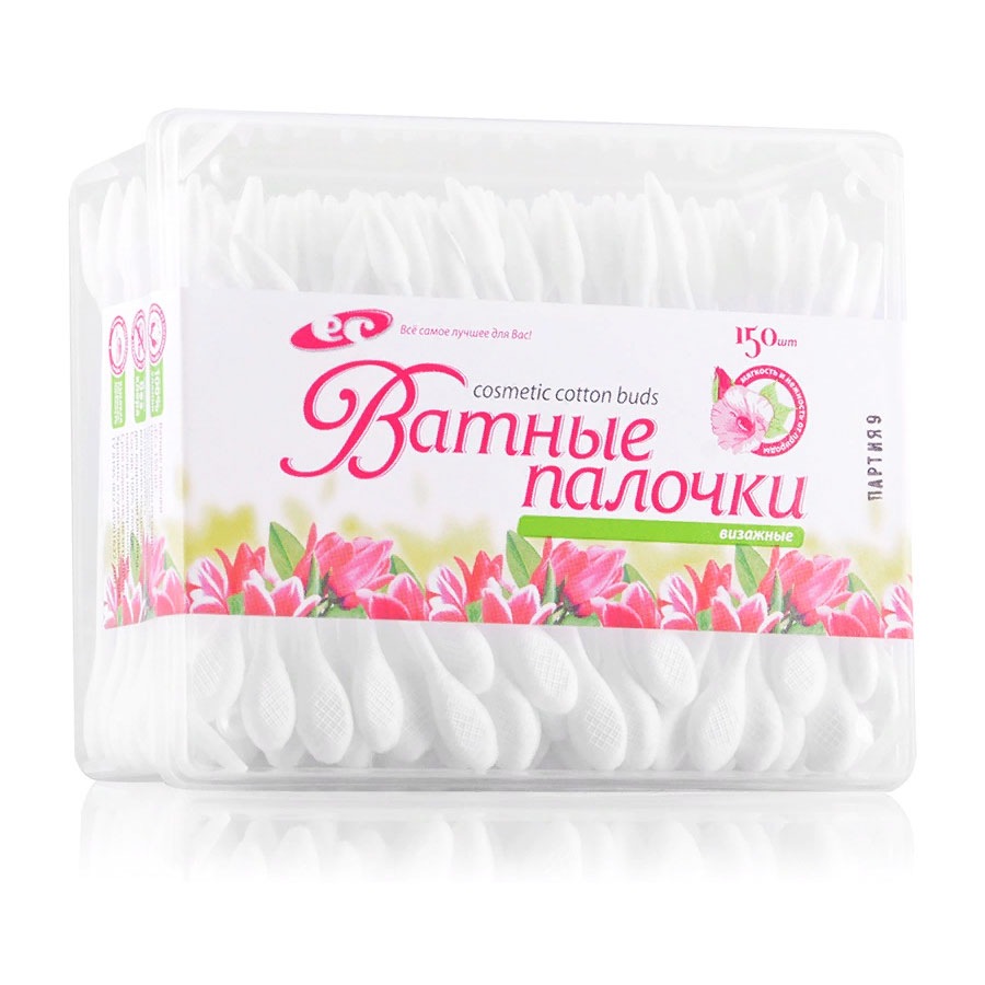 

Палочки визажные, 150 шт, пластиковая коробка, Емельянъ Савостинъ