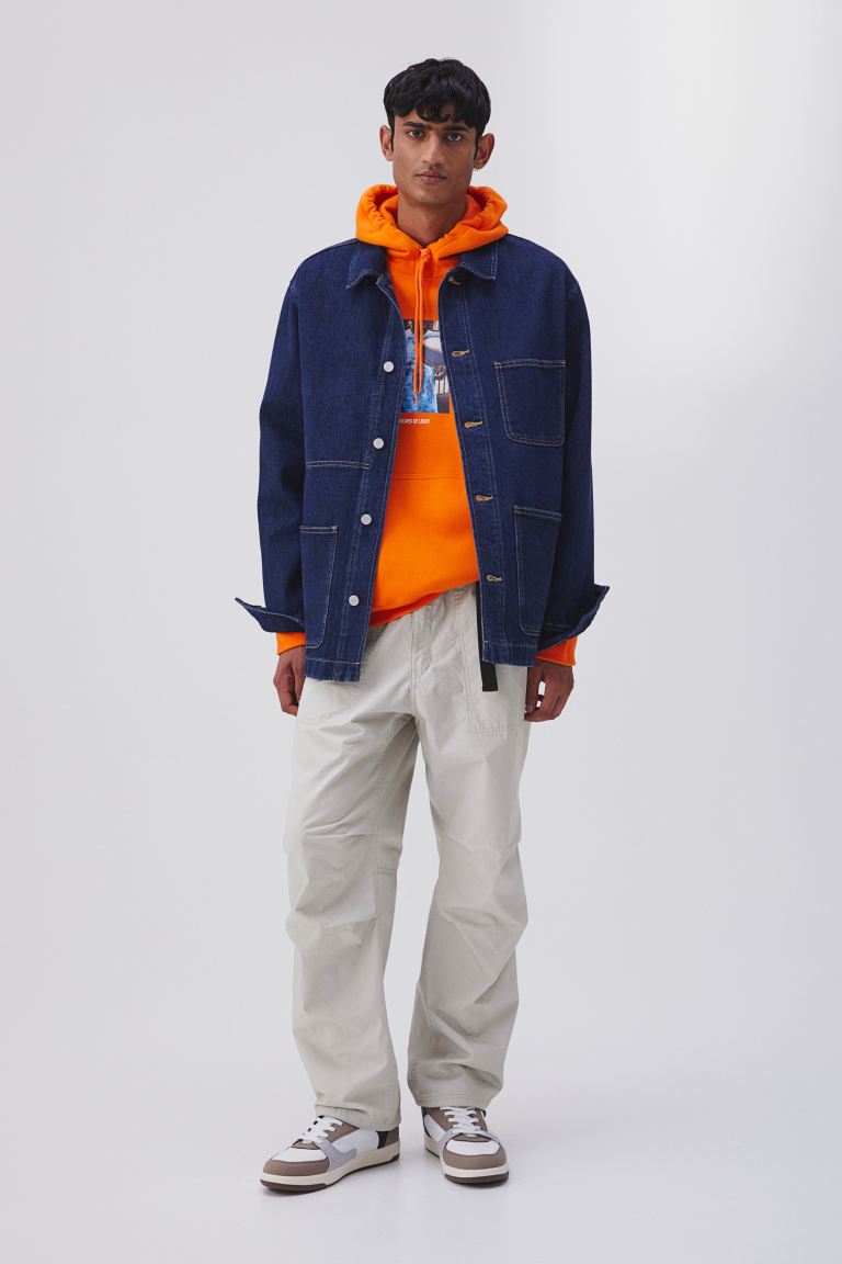 

Брюки мужские H&M 1084275004 серые L (доставка из-за рубежа), Серый, 1084275004