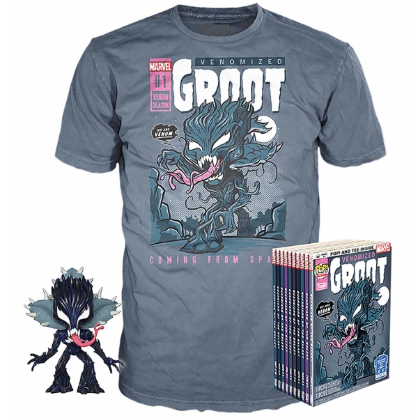 фото Футболка funko pop and tee: venom groot (l)