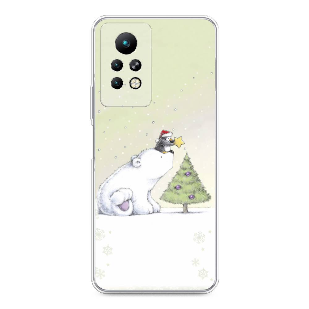 

Чехол для Infinix Note 11 Pro "Украшение елки", Белый;бежевый, 3100550-5