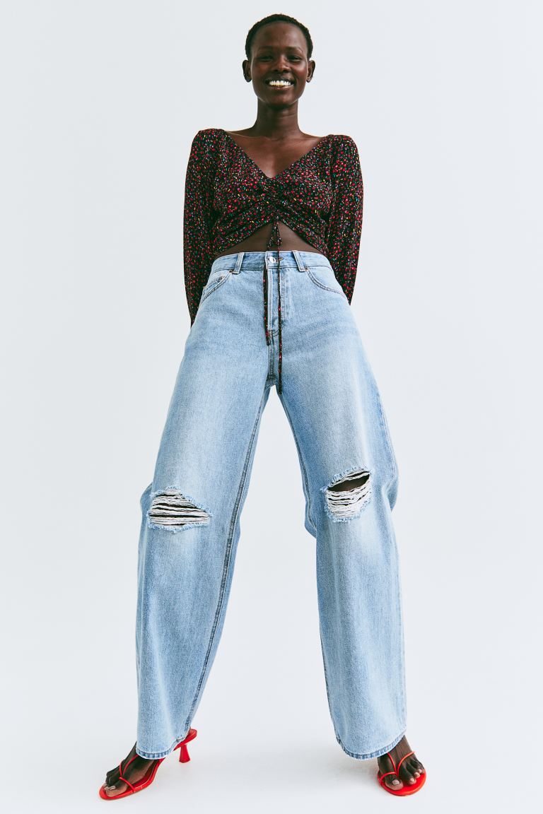 

Джинсы женские H&M 1084774001 голубые 50 EU (доставка из-за рубежа), 1084774001