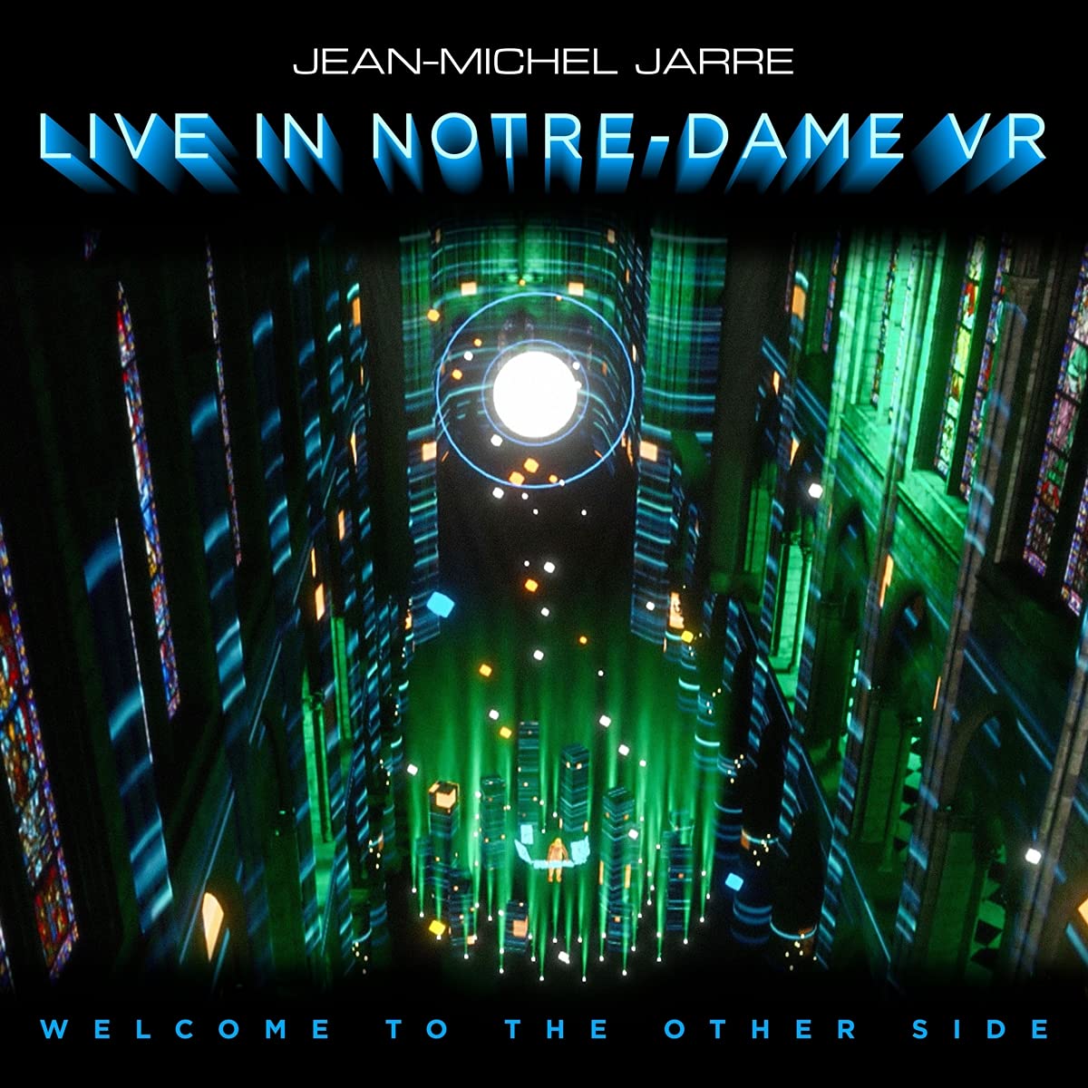 фото Jean-michel jarre welcome to the other side (live in notre-dame vr) (винил) мистерия звука