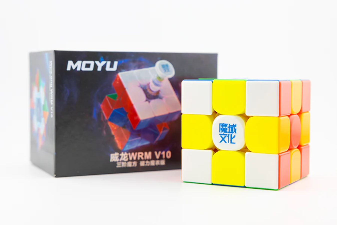 Кубик Рубика магнитный MoYu WeiLong WRM 3x3 V10 Magnetic UV Coated