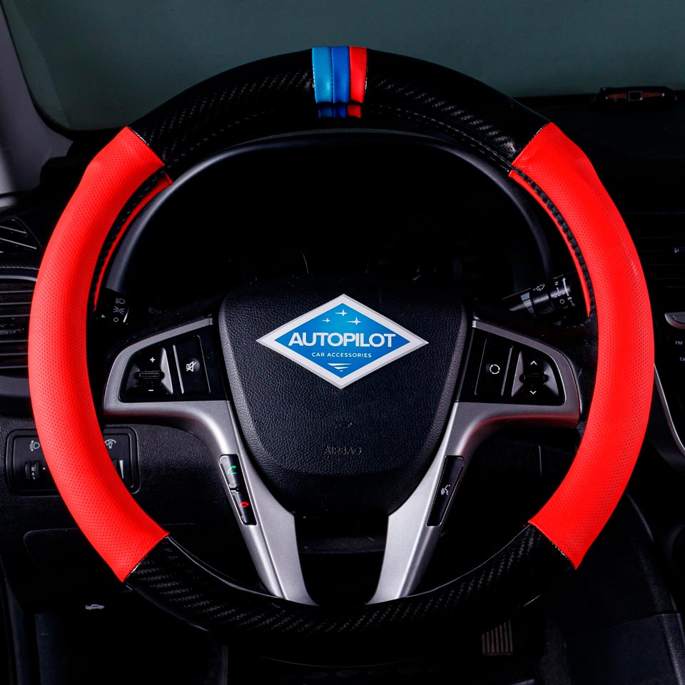 

Оплетка на руль Автопилот Subaru-2727-BLW-038001 Субару Аутбек (1998-2004), Черный;синий;красный