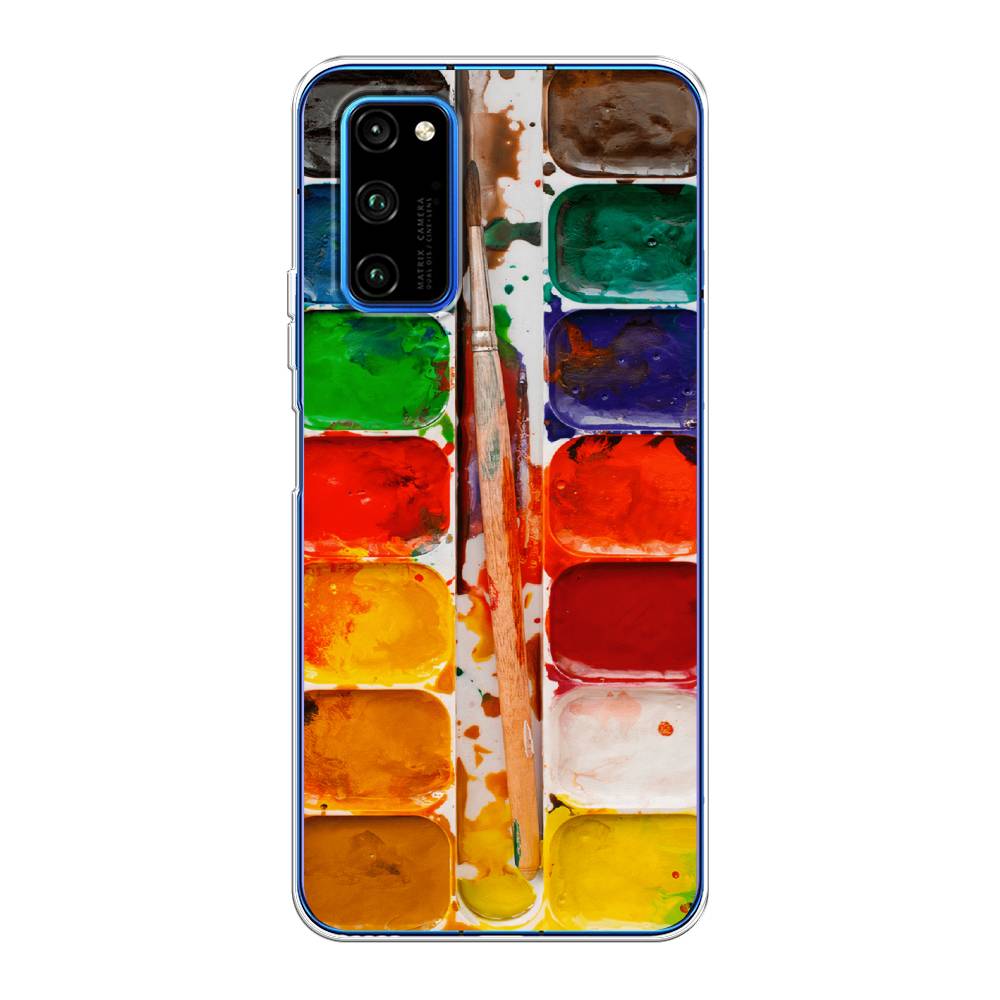 

Чехол на Huawei Honor V30 Pro "Акварель", 611450-4