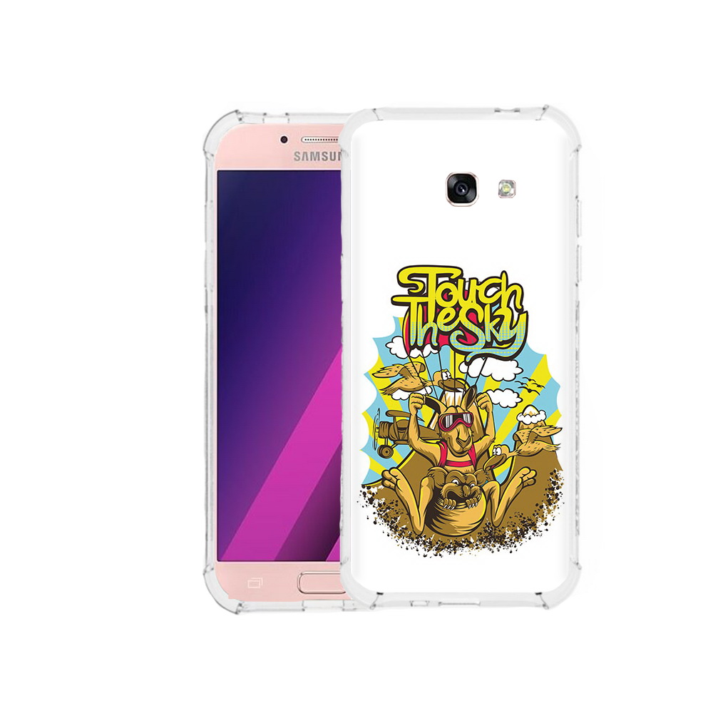 

Чехол MyPads Tocco для Samsung Galaxy A5 нарисованное кенгуру комикс (PT51293.578.505), Прозрачный, Tocco