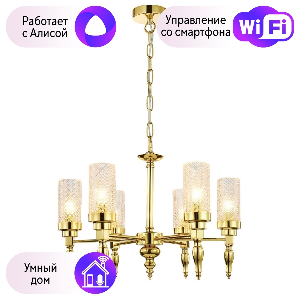 

Подвесная люстра Favourite Anima с поддержкой Алиса 2812-6P-A