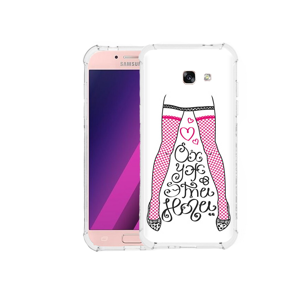 

Чехол MyPads Tocco для Samsung Galaxy A5 нарисованные ноги в чулках (PT51293.578.507), Прозрачный, Tocco