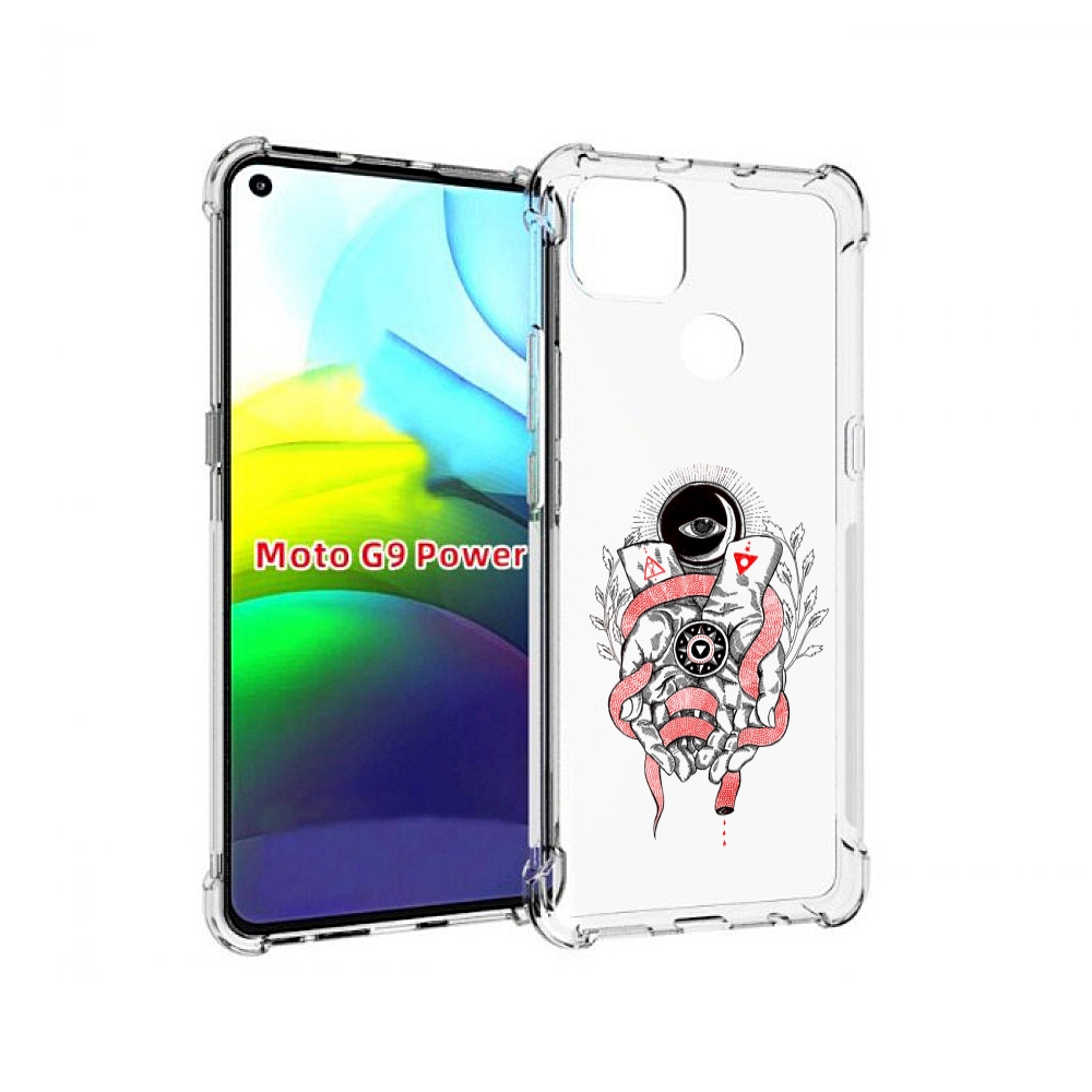 

Чехол MyPads абстрация связанные руки для Motorola Moto G9 Power, Прозрачный, Tocco