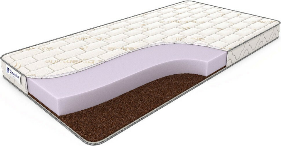 

Матрас Dreamline Foam roll cocos 11 пружинный 160х195 см, Белый, Foam roll cocos 11
