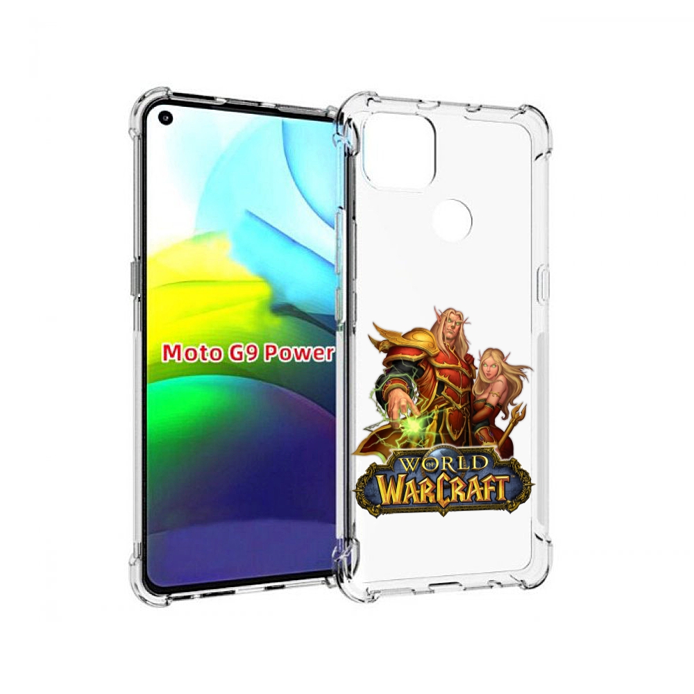 

Чехол MyPads варкрафт2 для Motorola Moto G9 Power, Прозрачный, Tocco