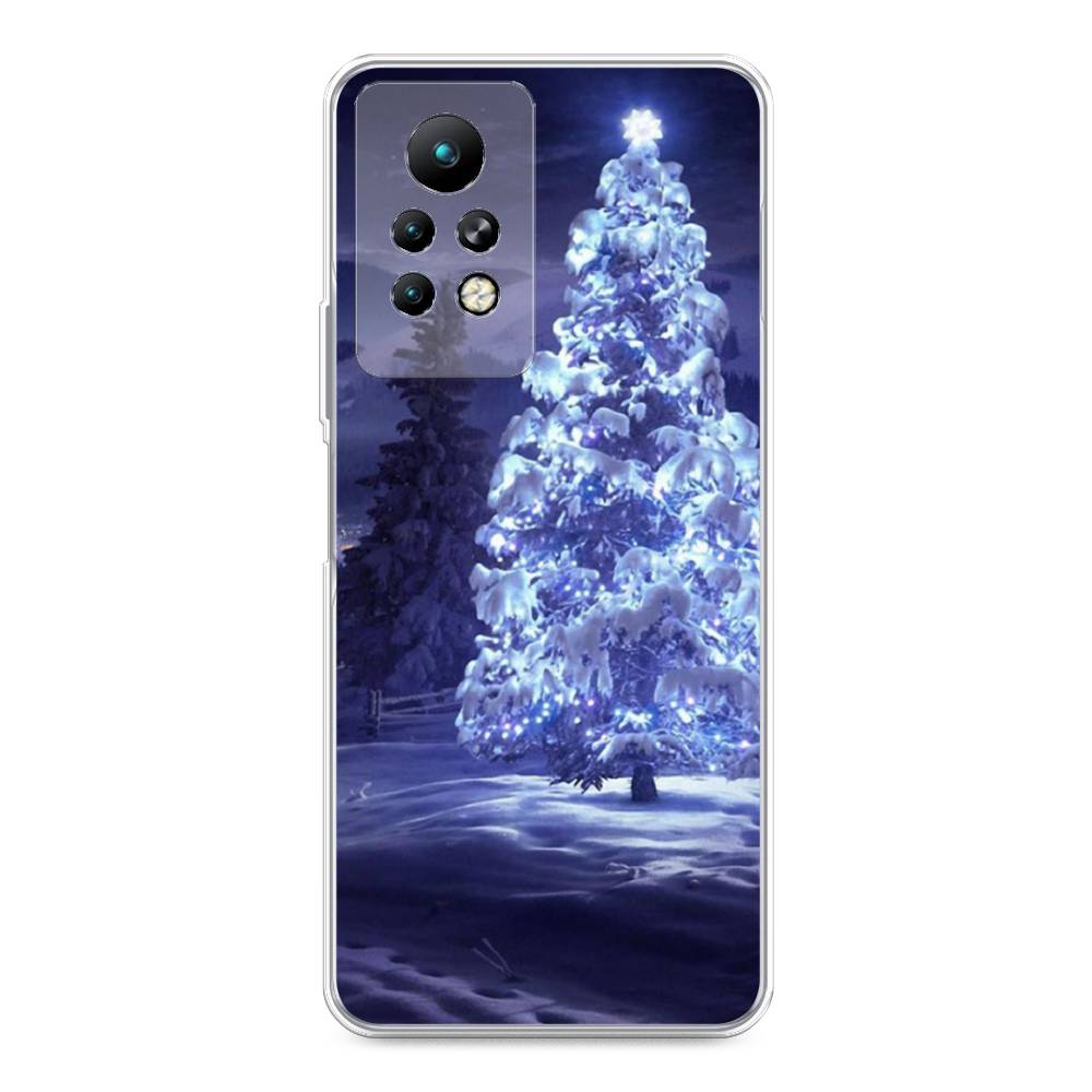 

Чехол для Infinix Note 11 Pro "Зима 4", Синий;черный;белый, 3100550-2