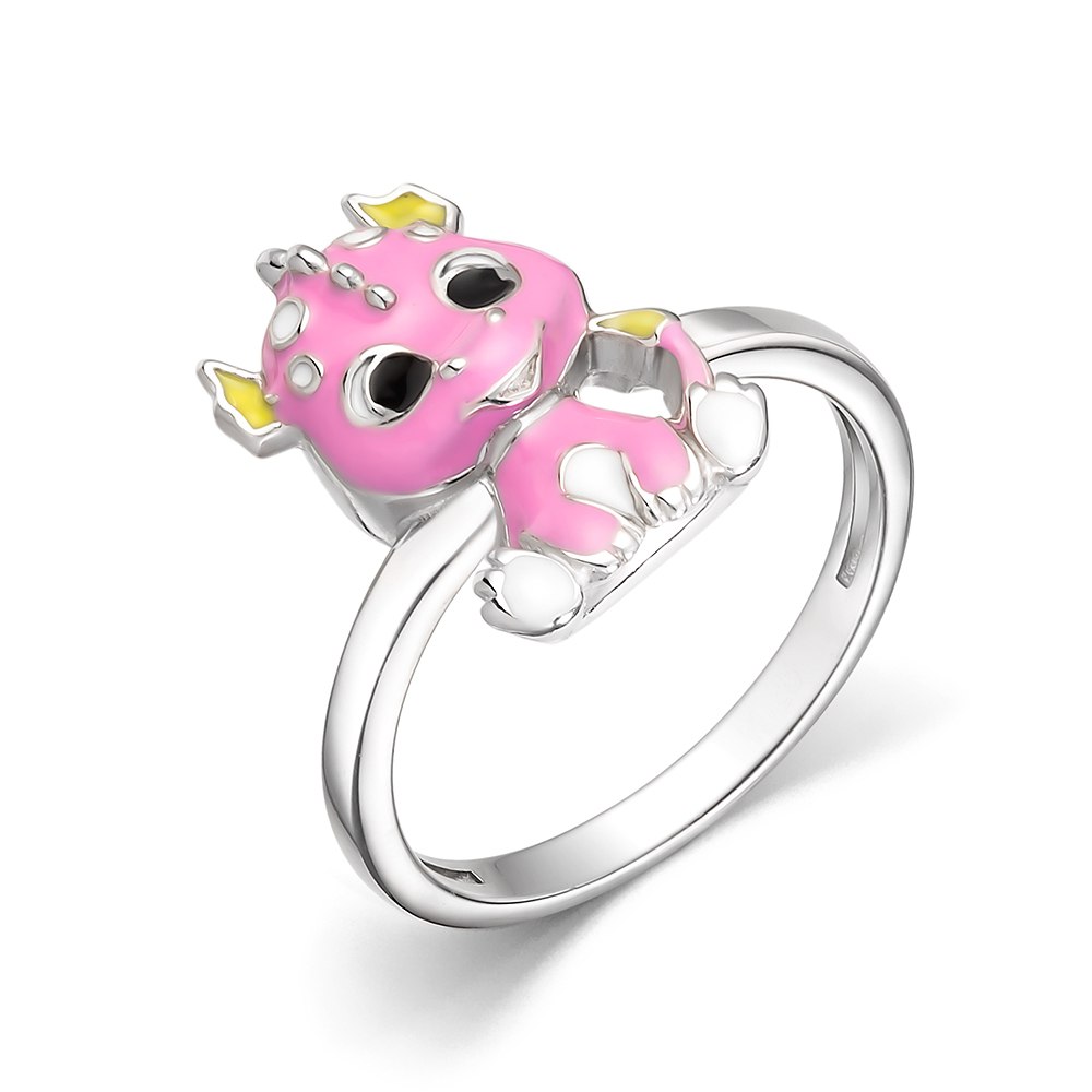 

Кольцо из серебра р. DEWI KIDS 901012727, эмаль, 901012727