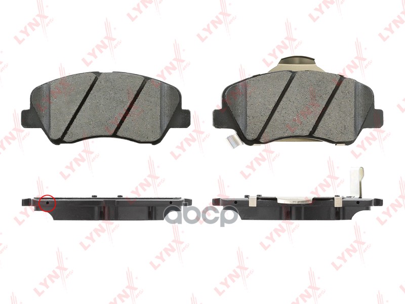 

Колодки Передние Hyundai Solaris Ii 17->/Kia Rio Iv 16-> Lynxauto Bd-3636 Hyundai Solaris