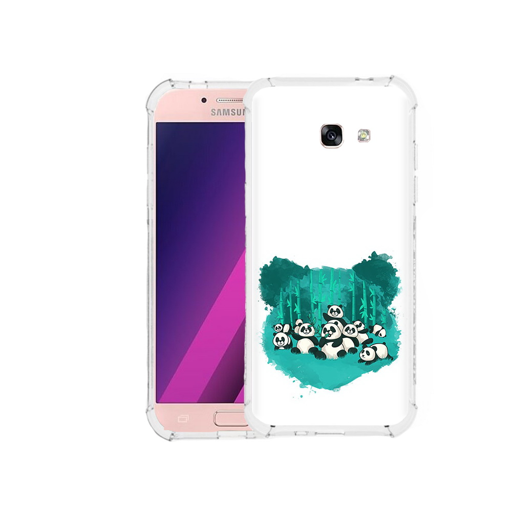 

Чехол MyPads Tocco для Samsung Galaxy A5 нарисованные панды (PT51293.578.508), Прозрачный, Tocco