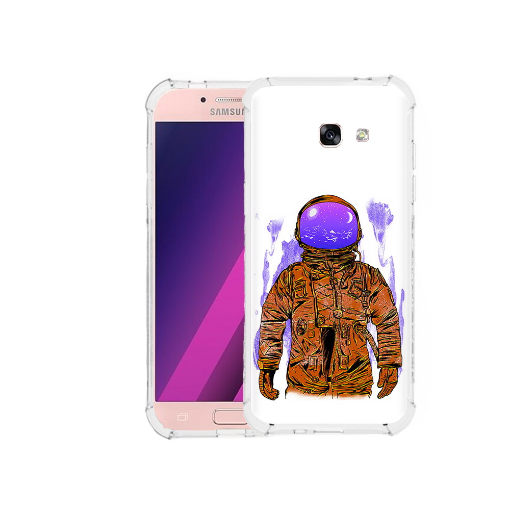 

Чехол MyPads Tocco для Samsung Galaxy A5 нарисованный мужчина в скафандре, Прозрачный, Tocco