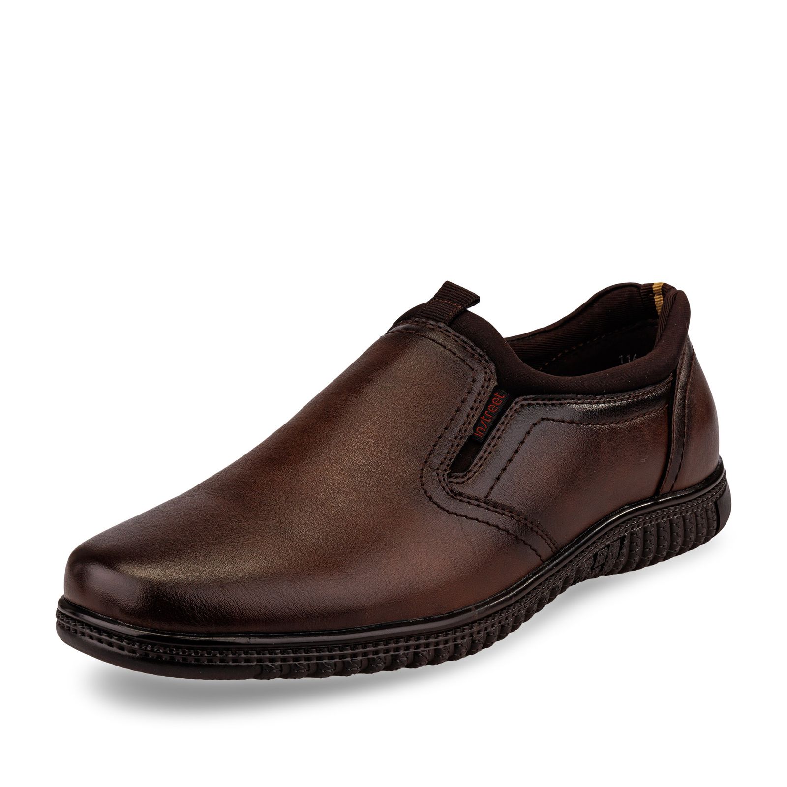 

Туфли мужские INSTREET 116-31MV-706ST коричневые 40 RU, Коричневый, 116-31MV-706ST
