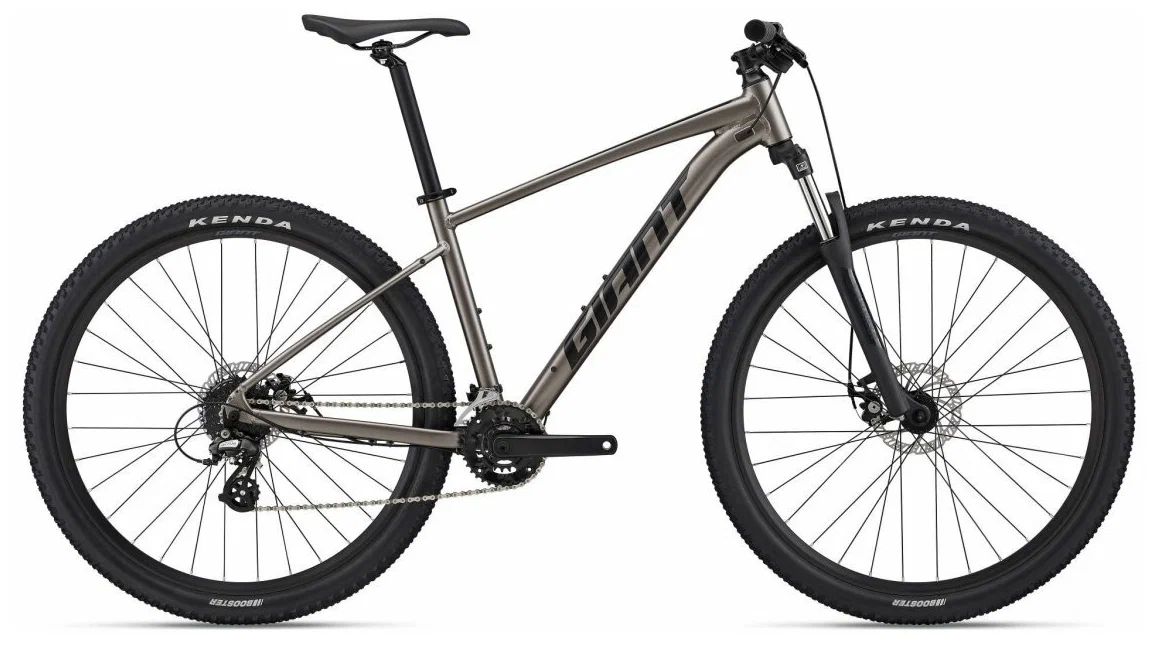 Велосипед Giant Talon 4 2022 M серый металл