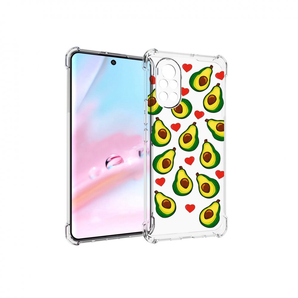 

Чехол MyPads миленькие-авокадо для Huawei Nova 8 (ANG-LX1), Прозрачный, Tocco