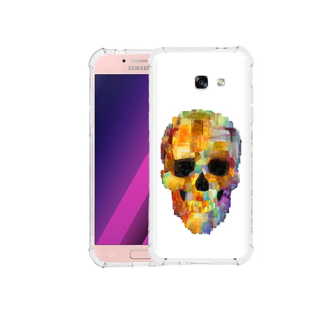 

Чехол MyPads Tocco для Samsung Galaxy A5 нарисованный череп (PT51293.578.516), Прозрачный, Tocco