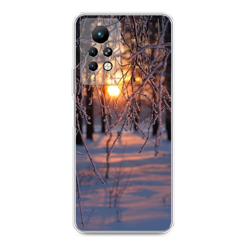 

Чехол для Infinix Note 11 Pro "Зима 7", Оранжевый;розовый;черный, 3100550-2