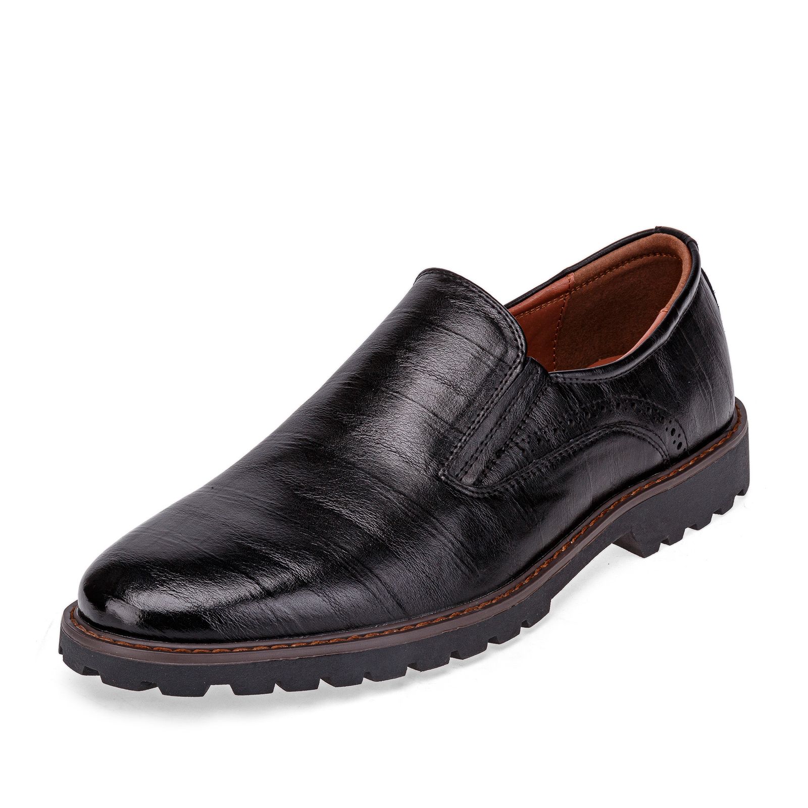 

Туфли мужские INSTREET 58-31MV-740SK черные 42 RU, Черный, 58-31MV-740SK