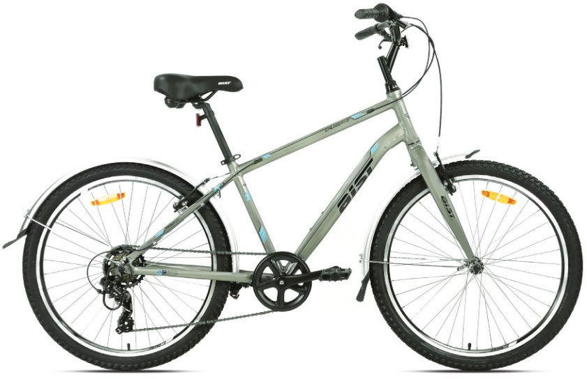 Велосипед AIST Cruiser 1.0 26 размер рамы 16.5 цвет графитовый